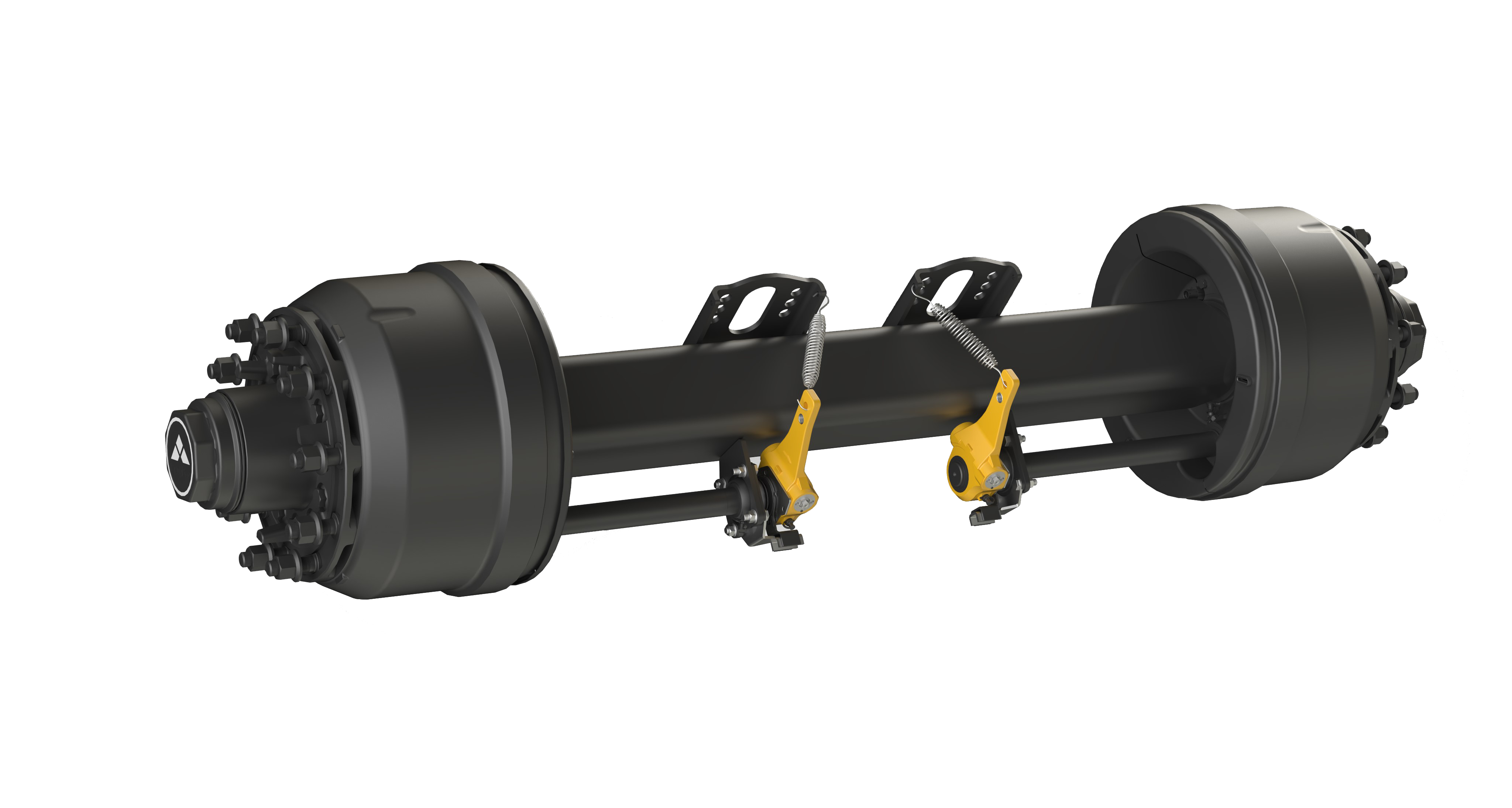 内置免维护鼓刹车轴